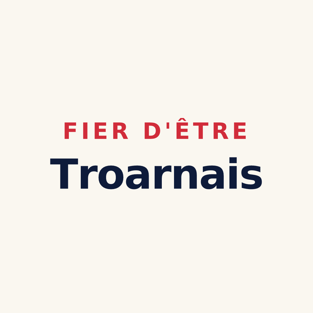 Tasse « Fier d'être Troarnais » — design pour Troarn