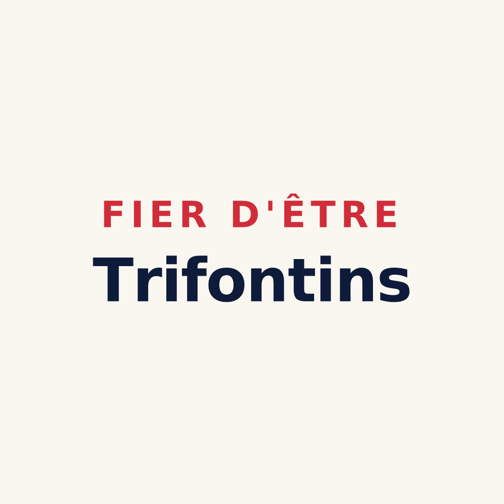 Tasse « Fier d'être Trifontins » — design pour Trois-Fonds