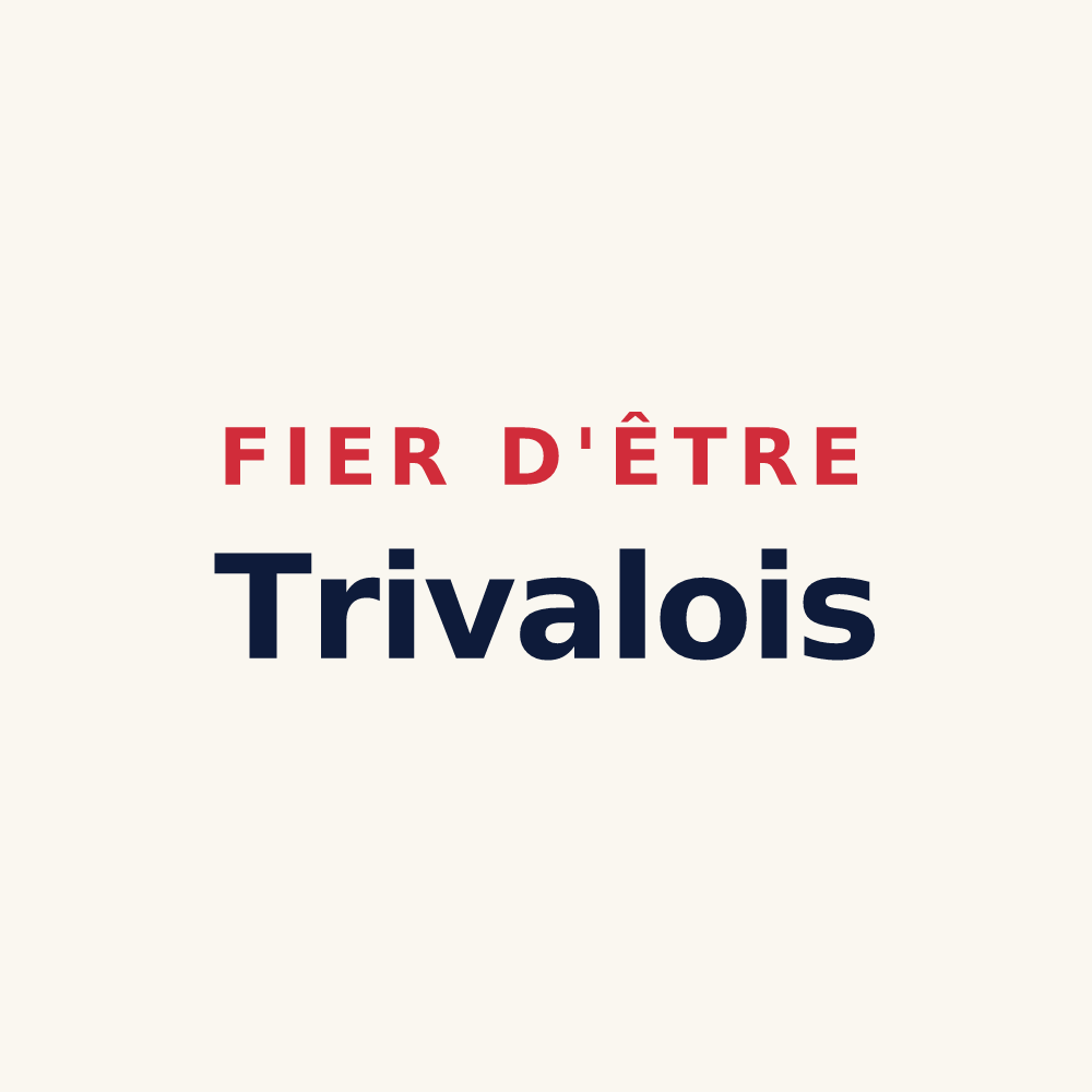 Tasse « Fier d'être Trivalois » — design pour Troisvaux