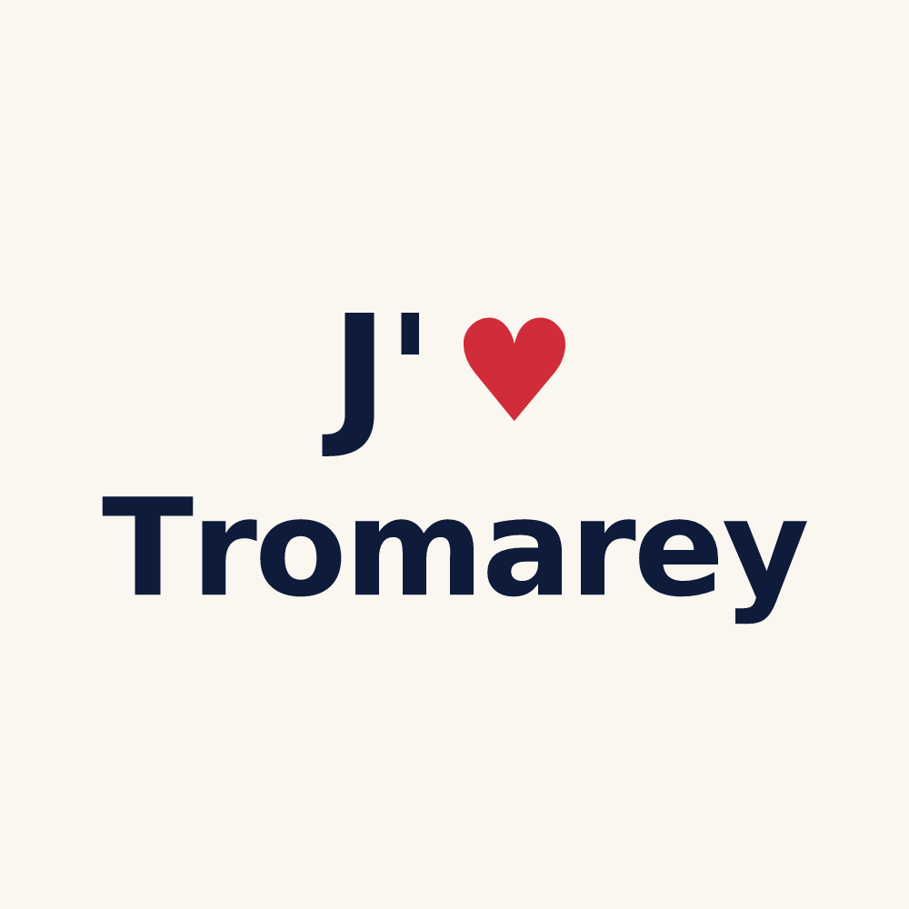 Tasse personnalisée Tromarey — design J'aime Tromarey