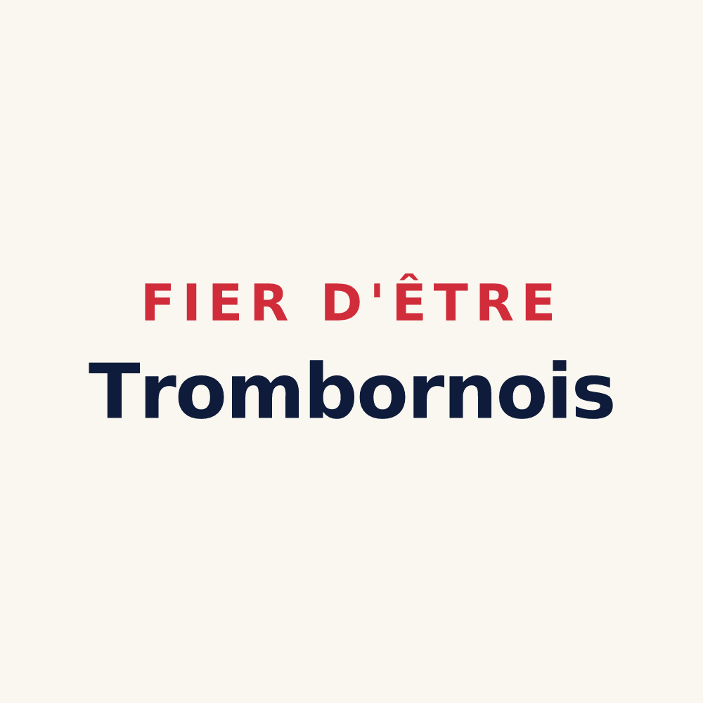 Tasse « Fier d'être Trombornois » — design pour Tromborn