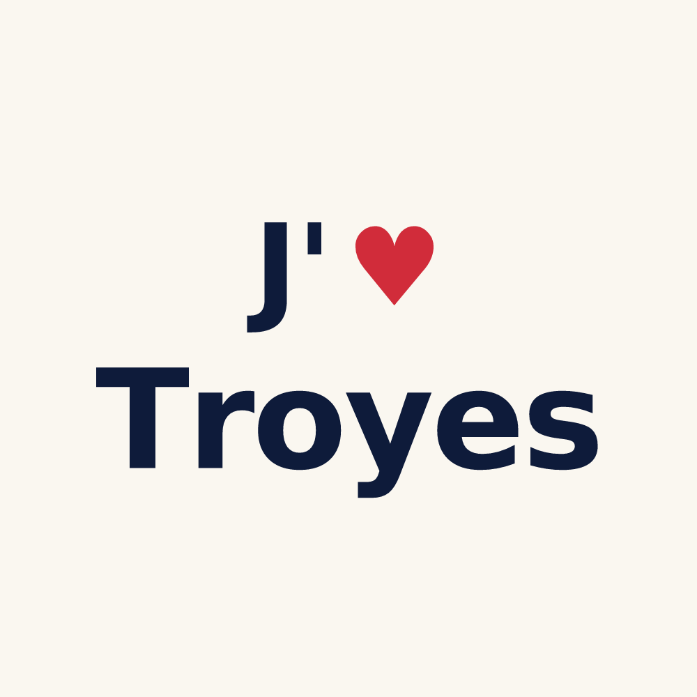 Tasse personnalisée Troyes — design J'aime Troyes
