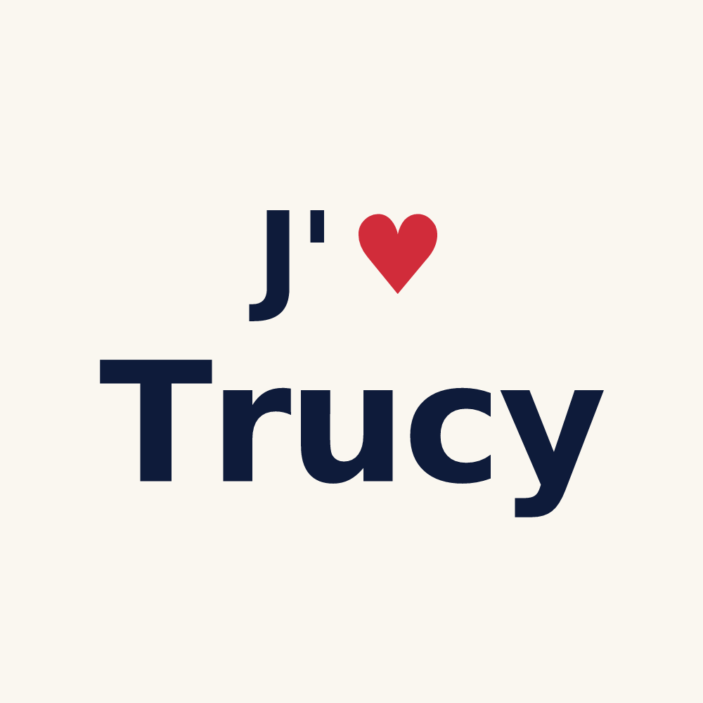 Tasse personnalisée Trucy — design J'aime Trucy