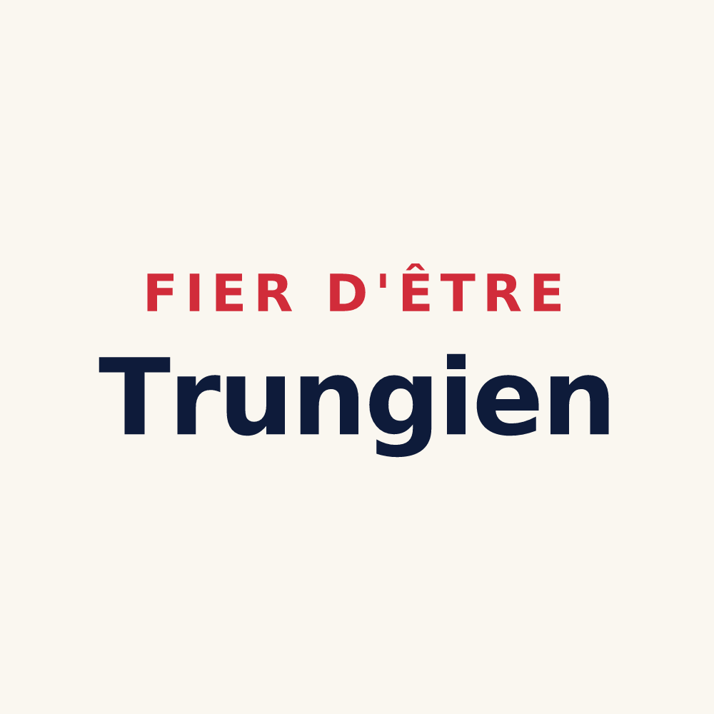 Tasse « Fier d'être Trungien » — design pour Trungy