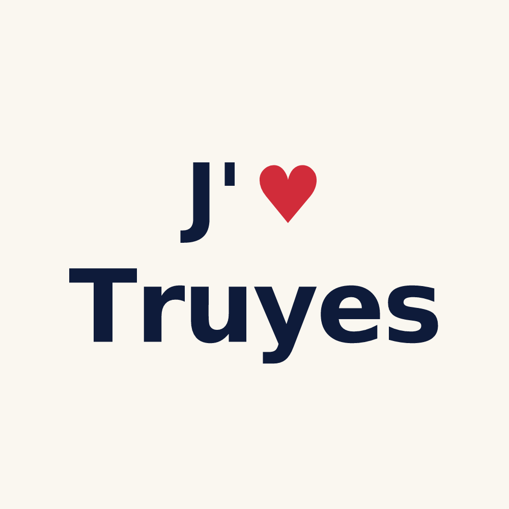 Tasse personnalisée Truyes — design J'aime Truyes