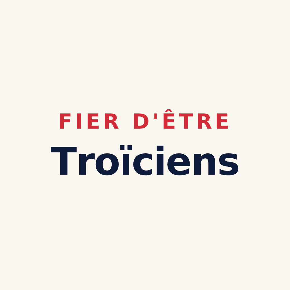 Tasse « Fier d'être Troïciens » — design pour Truyes