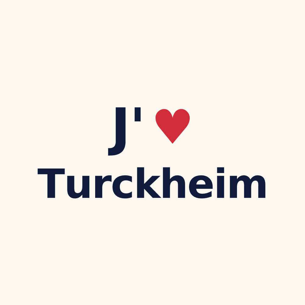 Tasse personnalisée Turckheim — design J'aime Turckheim