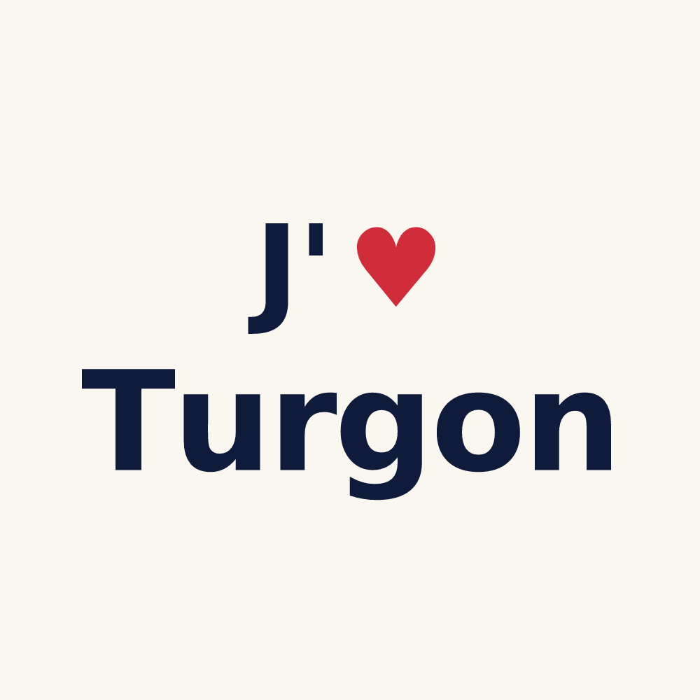 Tasse personnalisée Turgon — design J'aime Turgon