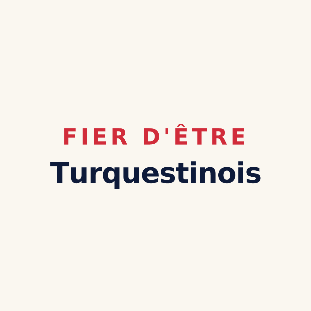 Tasse « Fier d'être Turquestinois » — design pour Turquestein-Blancrupt