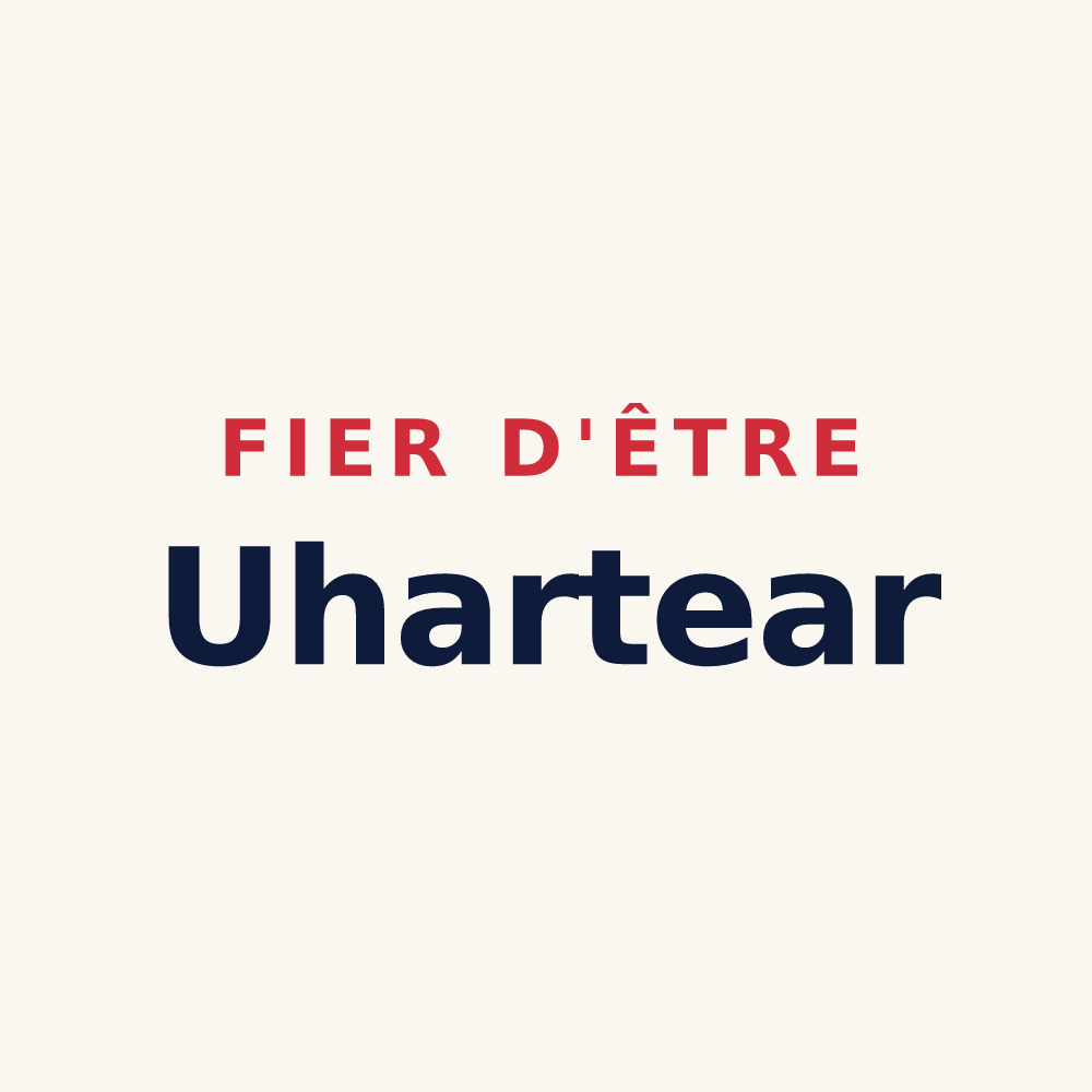 Tasse « Fier d'être Uhartear » — design pour Uhart-Cize