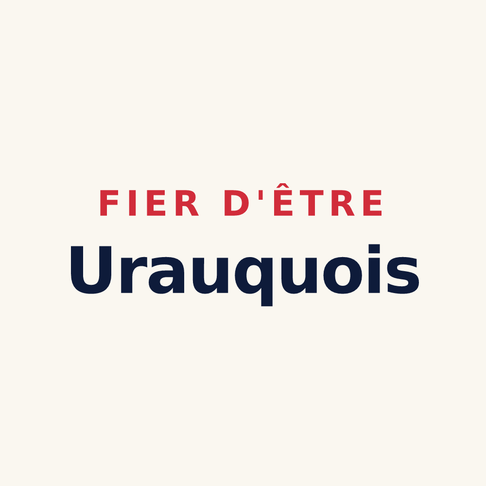 Tasse « Fier d'être Urauquois » — design pour Urau
