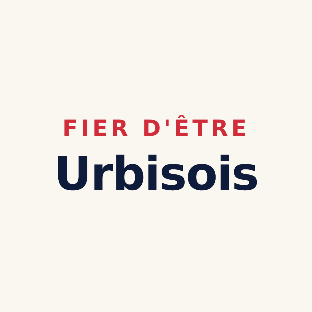 Tasse « Fier d'être Urbisois » — design pour Urbise