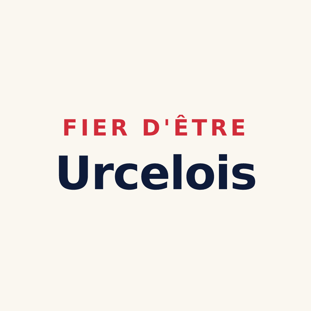 Tasse « Fier d'être Urcelois » — design pour Urcel