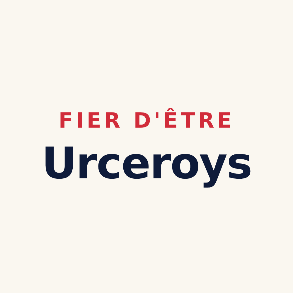 Tasse « Fier d'être Urceroys » — design pour Urcerey