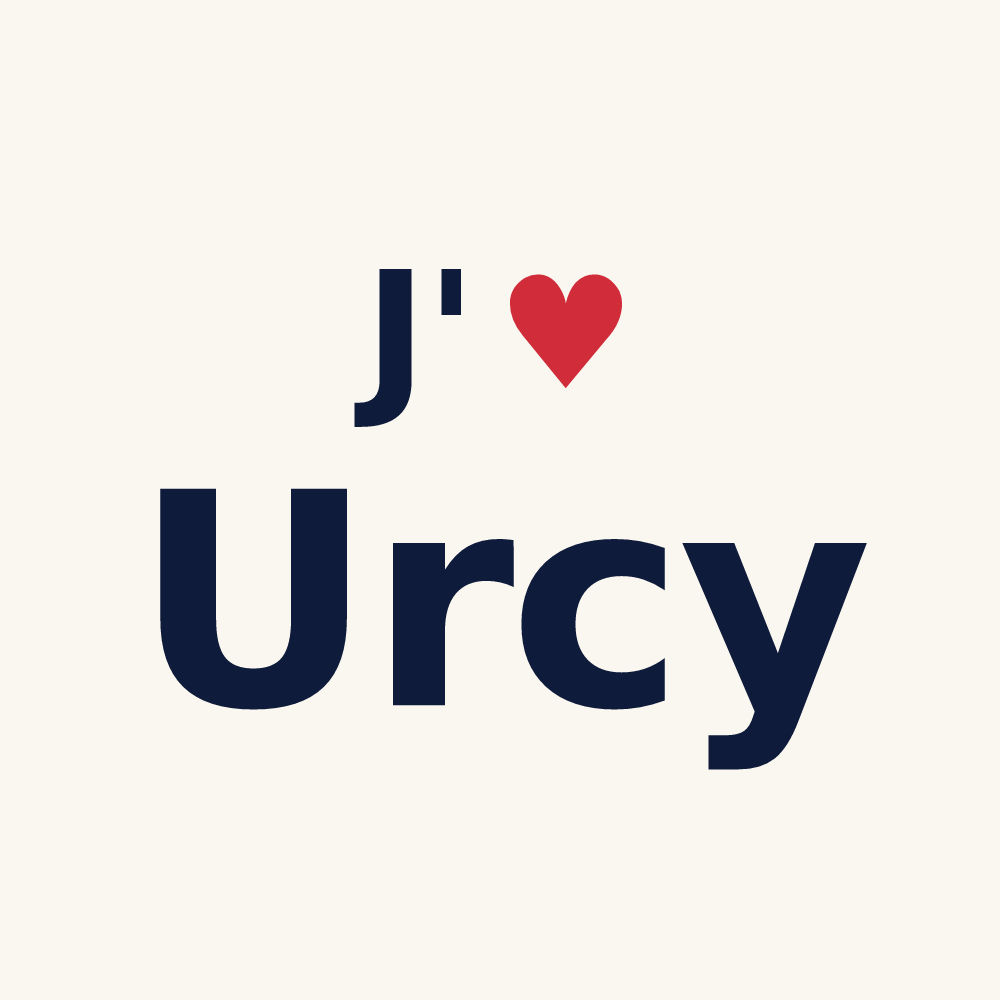 Tasse personnalisée Urcy — design J'aime Urcy