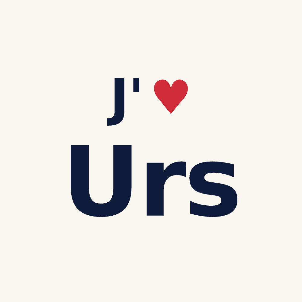 Tasse personnalisée Urs — design J'aime Urs
