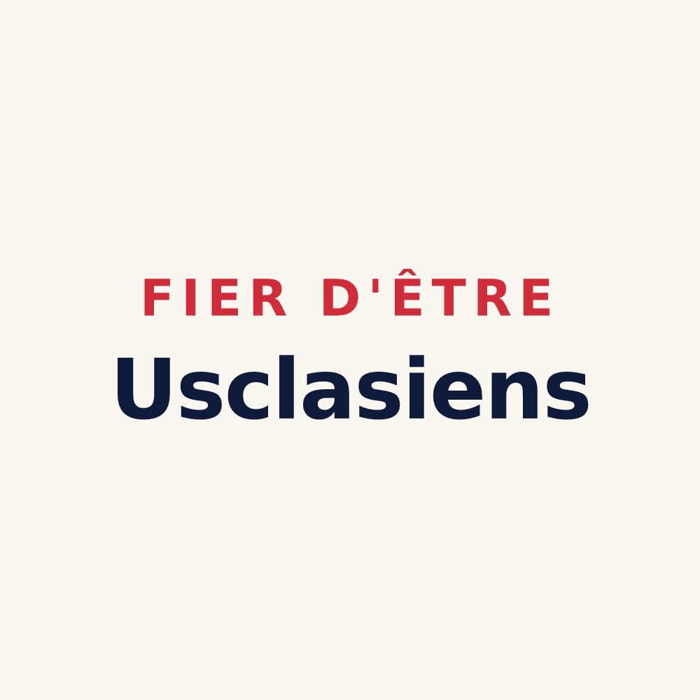 Tasse « Fier d'être Usclasiens » — design pour Usclas-du-Bosc