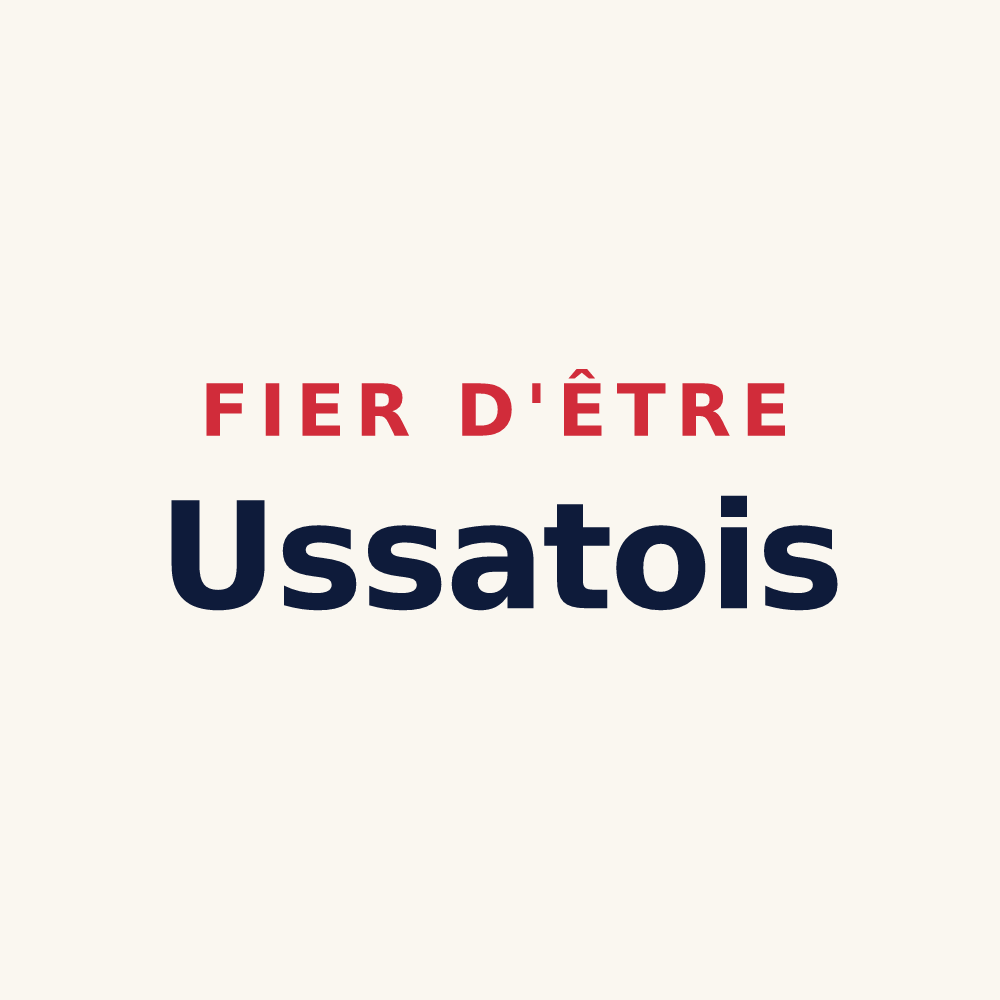 Tasse « Fier d'être Ussatois » — design pour Ussat
