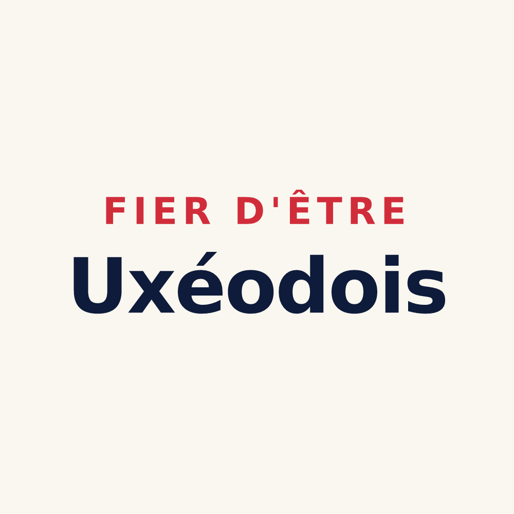 Tasse « Fier d'être Uxéodois » — design pour Ussy
