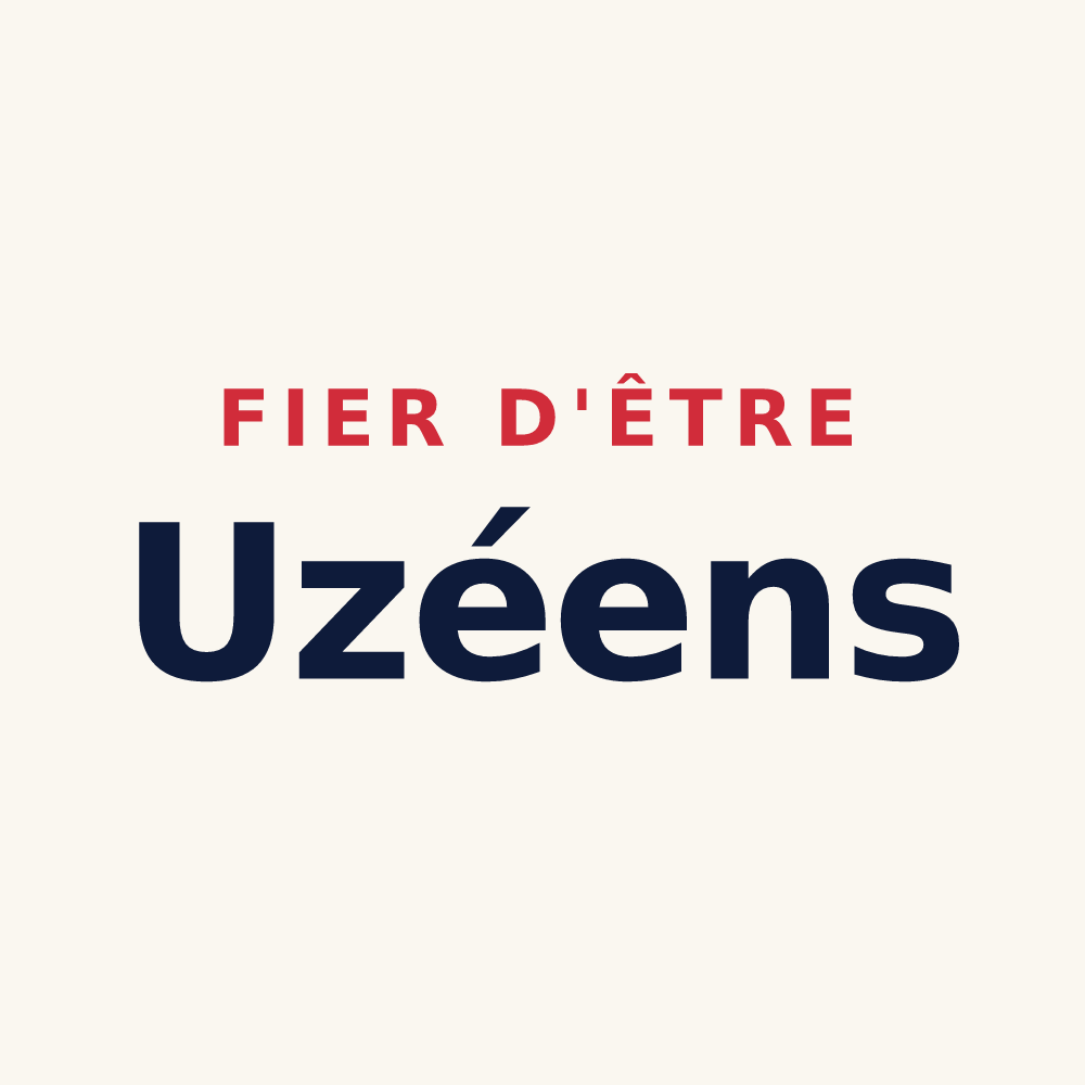 Tasse « Fier d'être Uzéens » — design pour Uz