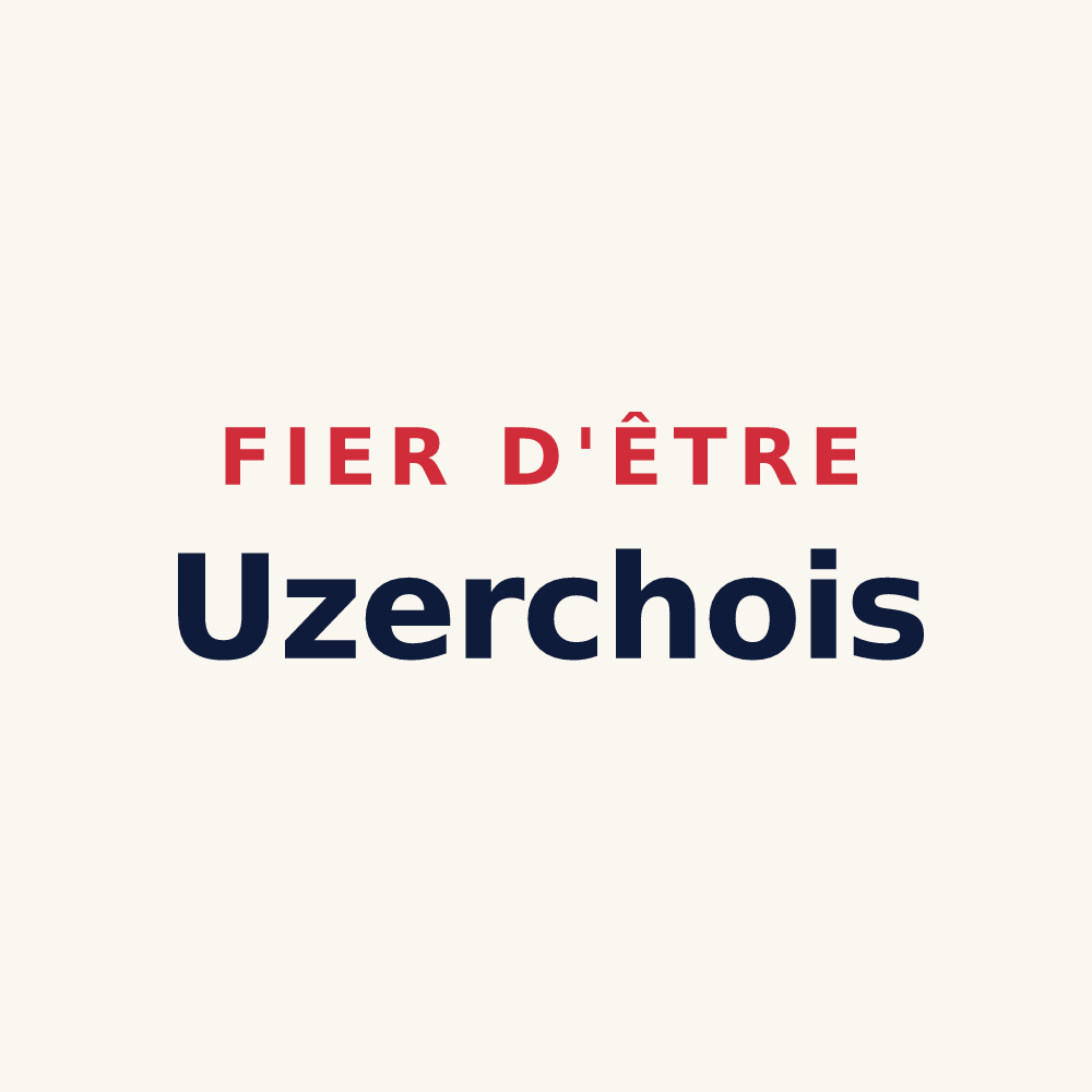 Tasse « Fier d'être Uzerchois » — design pour Uzerche