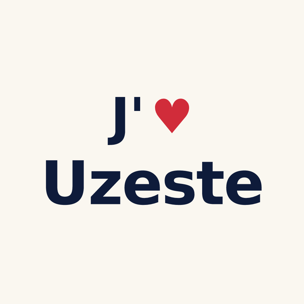 Tasse personnalisée Uzeste — design J'aime Uzeste