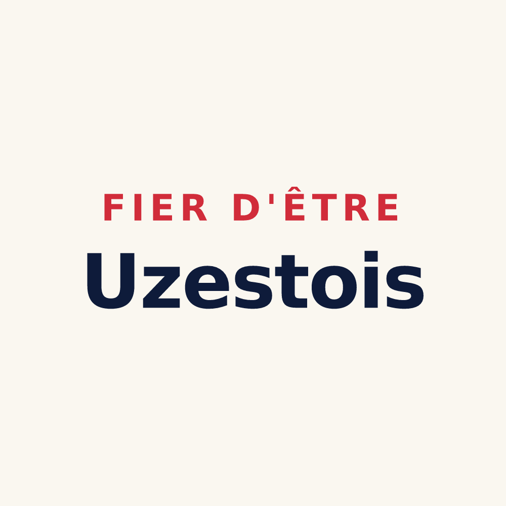 Tasse « Fier d'être Uzestois » — design pour Uzeste