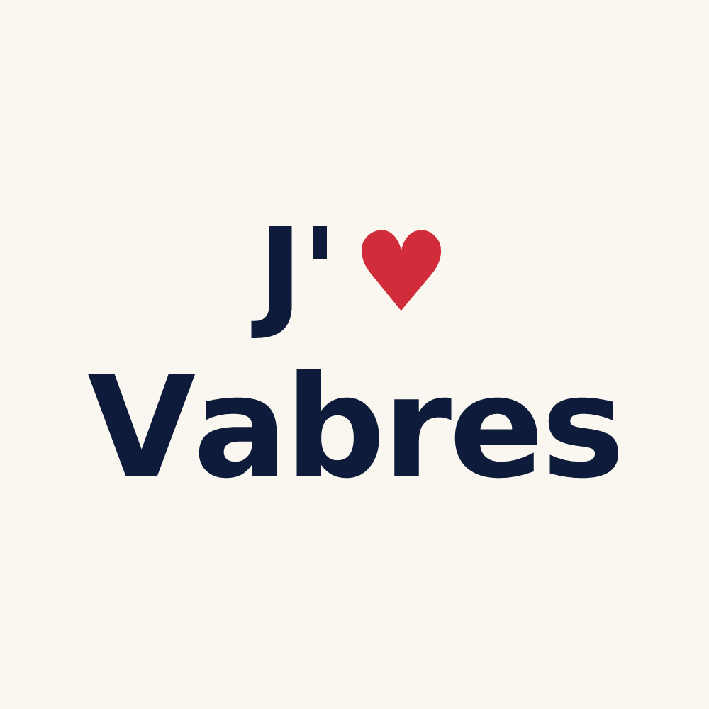 Tasse personnalisée Vabres — design J'aime Vabres