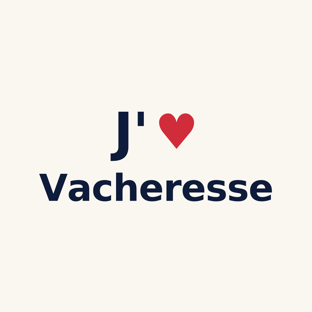 Tasse personnalisée Vacheresse — design J'aime Vacheresse