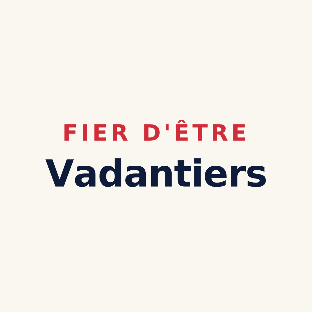 Tasse « Fier d'être Vadantiers » — design pour Vadans