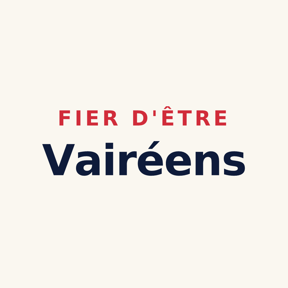 Tasse « Fier d'être Vairéens » — design pour Vairé