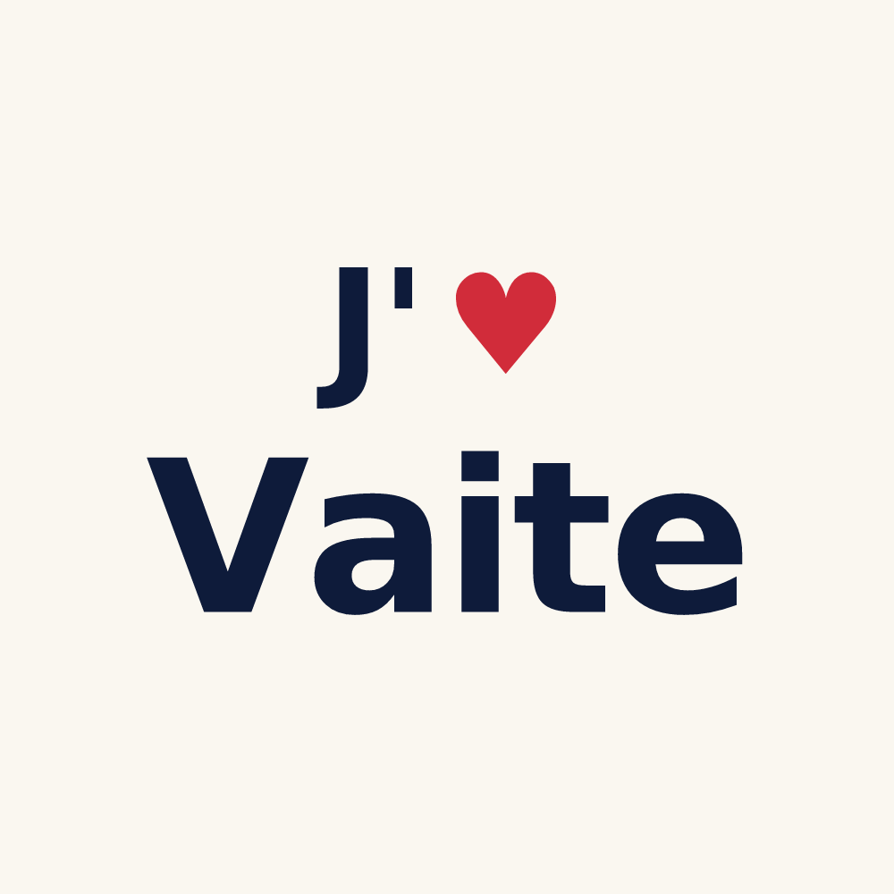Tasse personnalisée Vaite — design J'aime Vaite