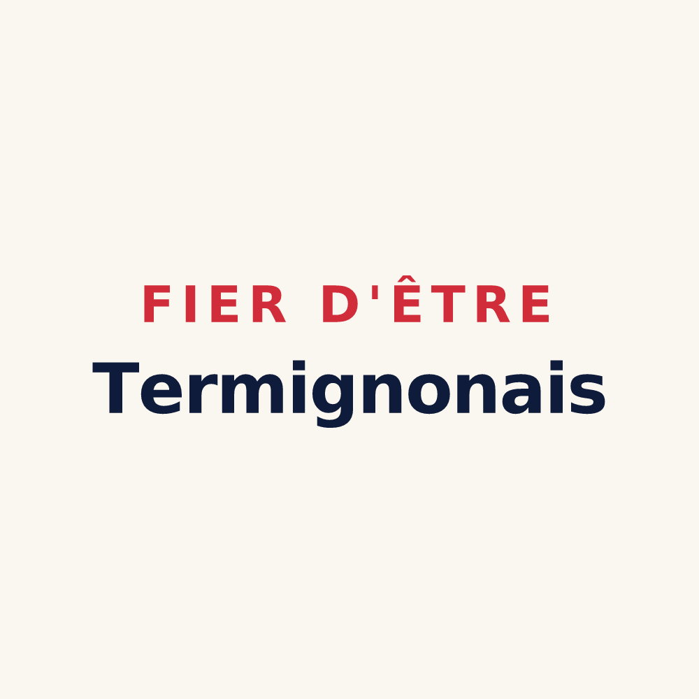 Tasse « Fier d'être Termignonais » — design pour Val-Cenis