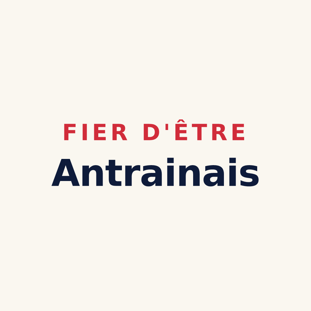 Tasse « Fier d'être Antrainais » — design pour Val-Couesnon