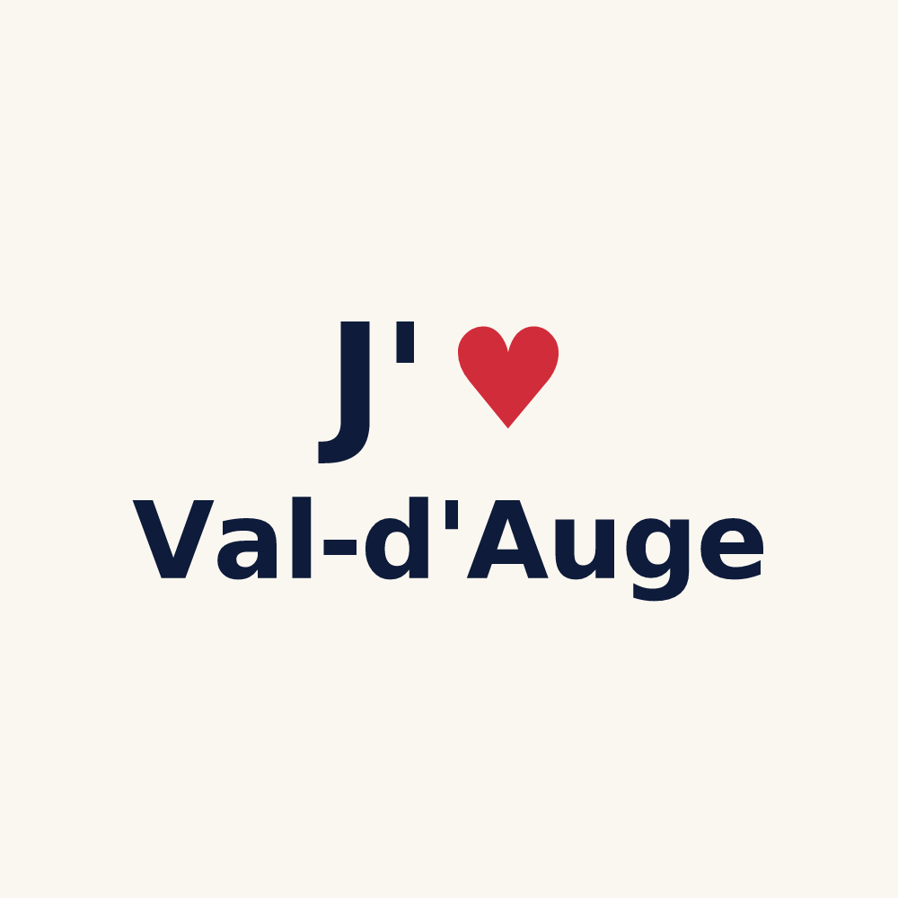 Tasse personnalisée Val-d'Auge — design J'aime Val-d'Auge