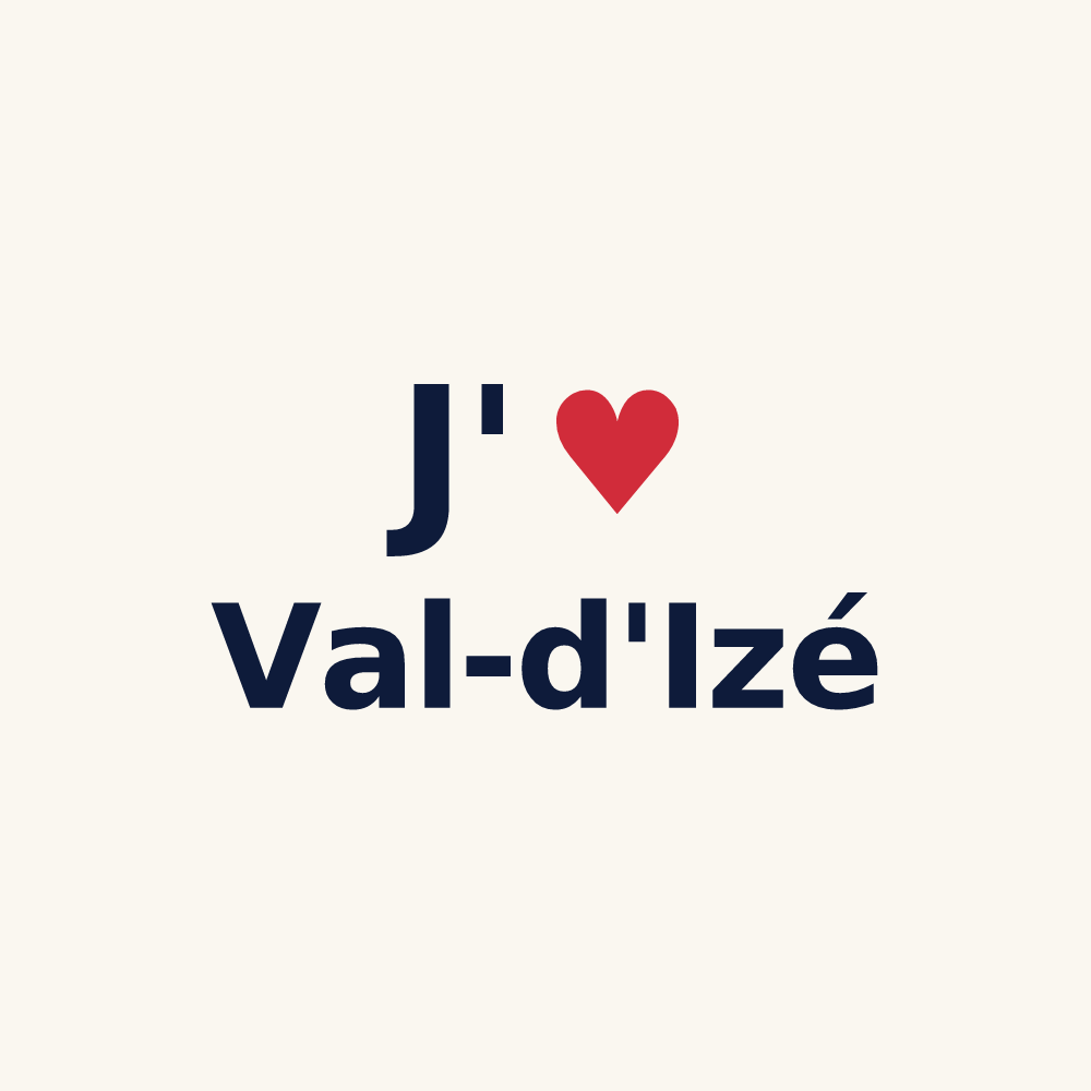 Tasse personnalisée Val-d'Izé — design J'aime Val-d'Izé