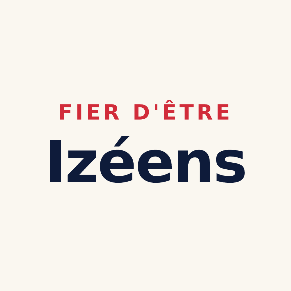 Tasse « Fier d'être Izéens » — design pour Val-d'Izé