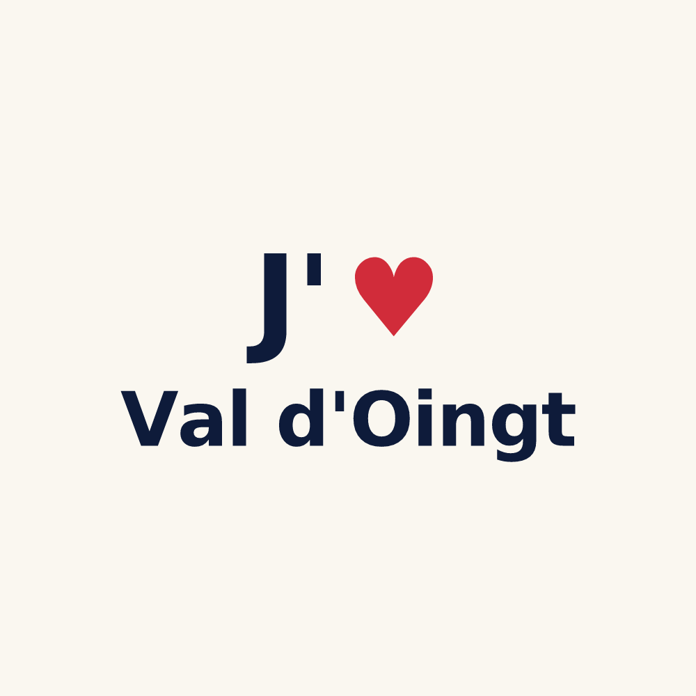 Tasse personnalisée Val d'Oingt — design J'aime Val d'Oingt