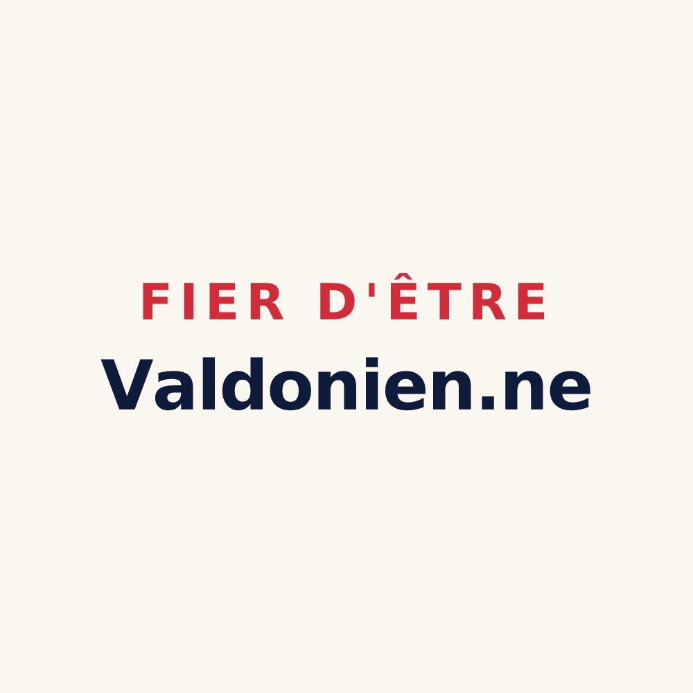 Tasse « Fier d'être Valdonien.ne » — design pour Val d'Oingt