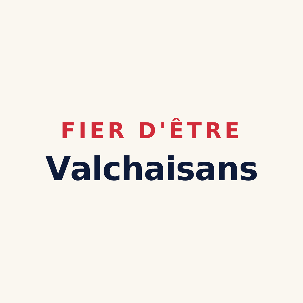 Tasse « Fier d'être Valchaisans » — design pour Val de Chaise