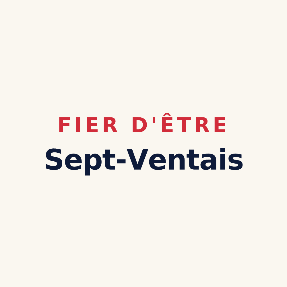 Tasse « Fier d'être Sept-Ventais » — design pour Val de Drôme