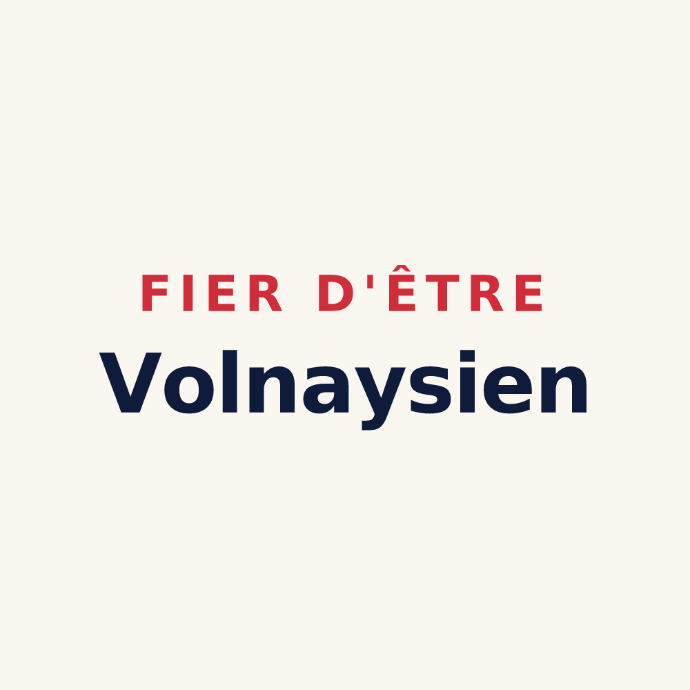 Tasse « Fier d'être Volnaysien » — design pour Val-de-la-Hune