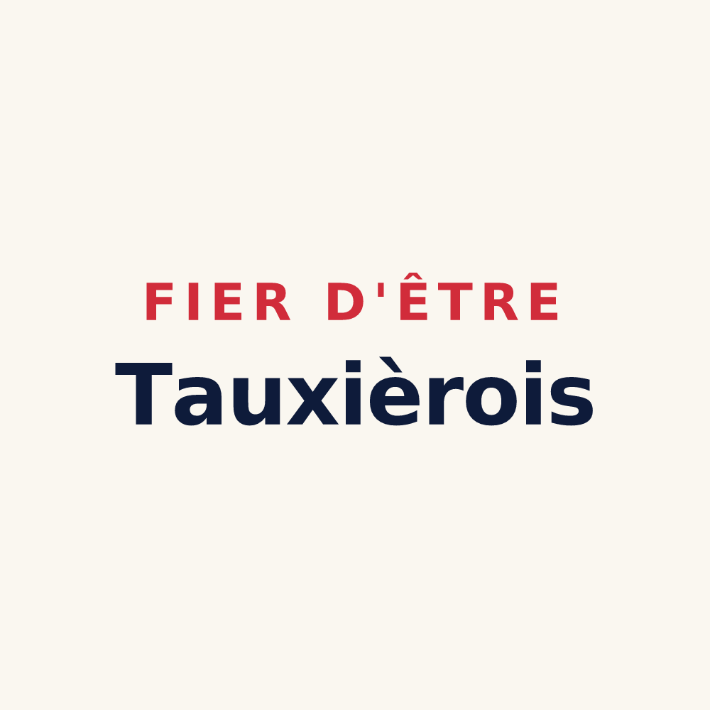 Tasse « Fier d'être Tauxièrois » — design pour Val de Livre