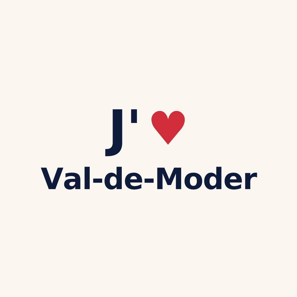 Tasse personnalisée Val-de-Moder — design J'aime Val-de-Moder