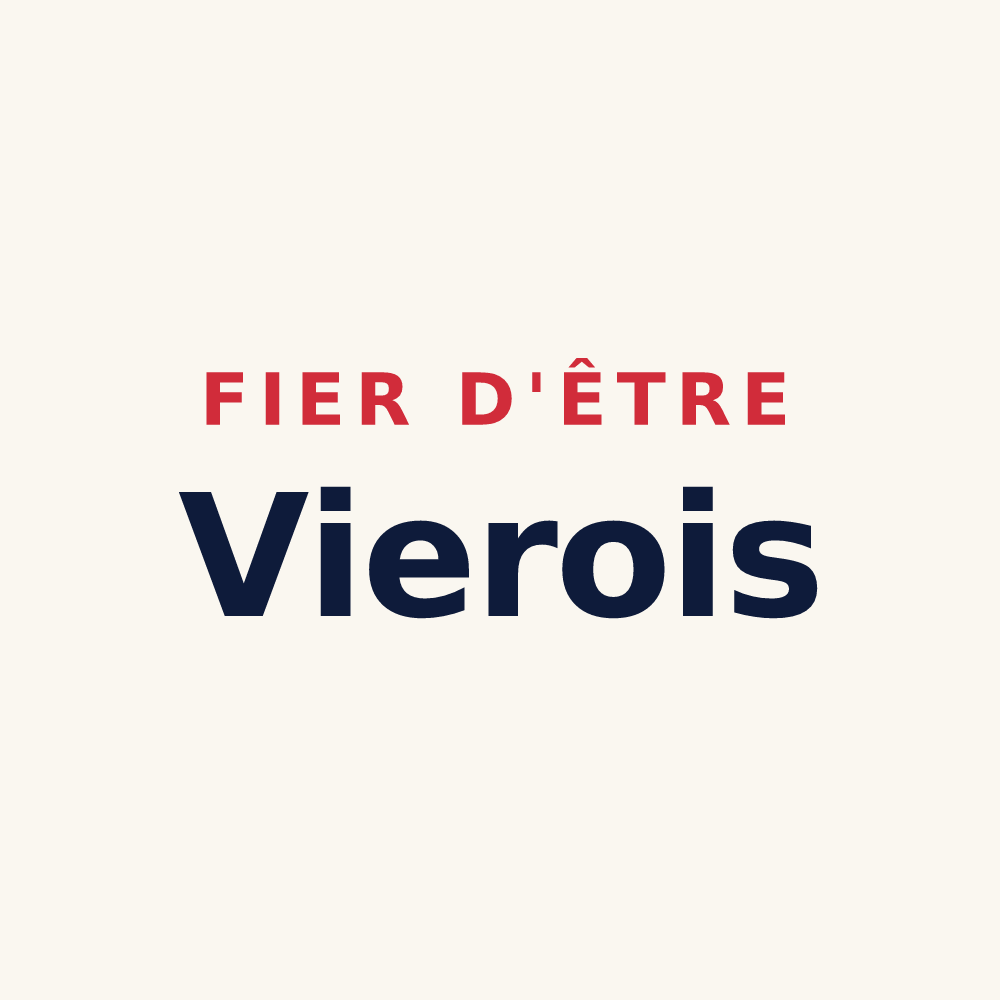 Tasse « Fier d'être Vierois » — design pour Val-de-Vière