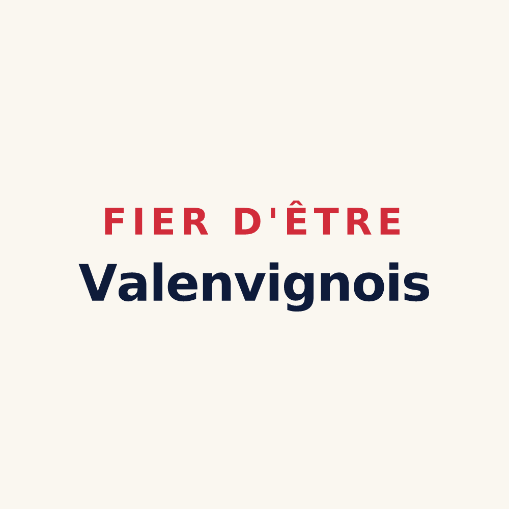 Tasse « Fier d'être Valenvignois » — design pour Val en Vignes