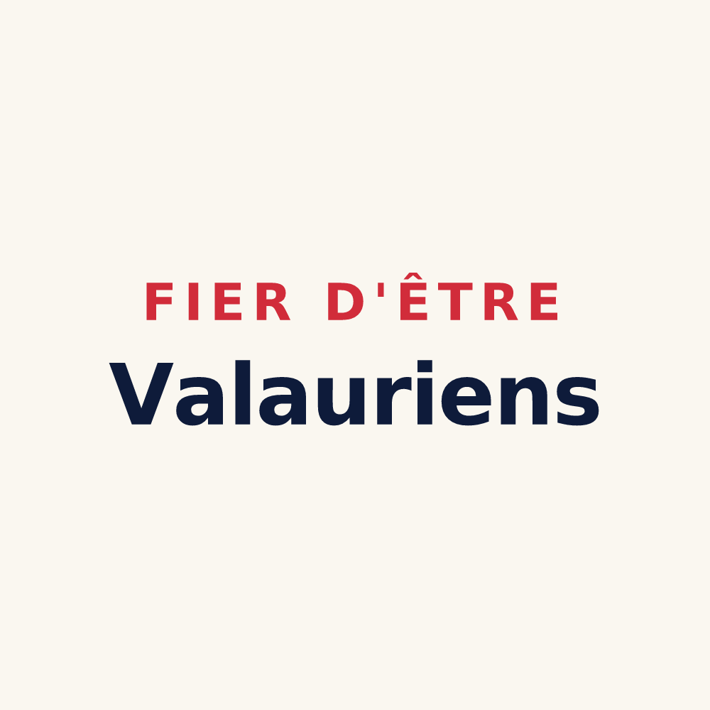 Tasse « Fier d'être Valauriens » — design pour Valaurie
