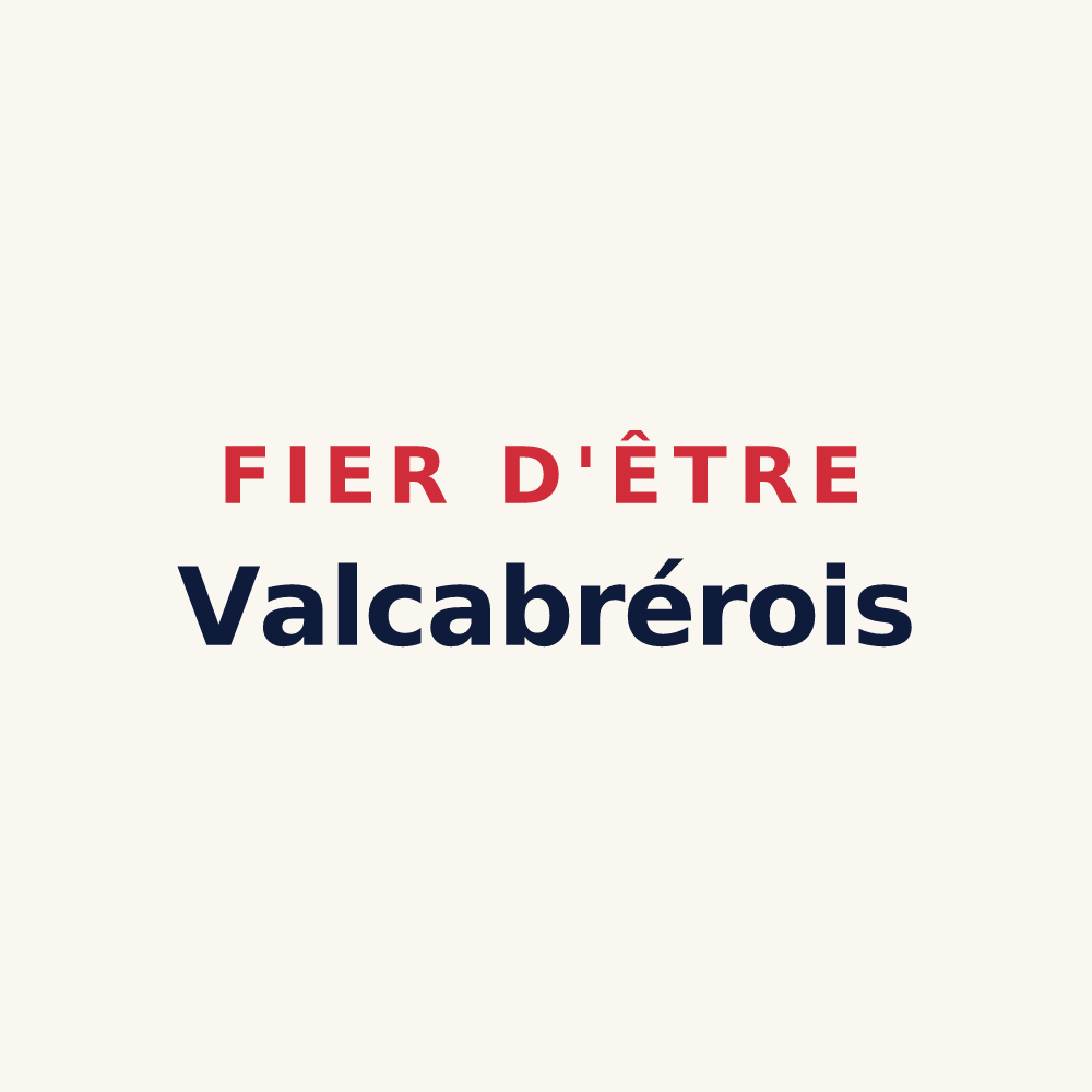 Tasse « Fier d'être Valcabrérois » — design pour Valcabrère