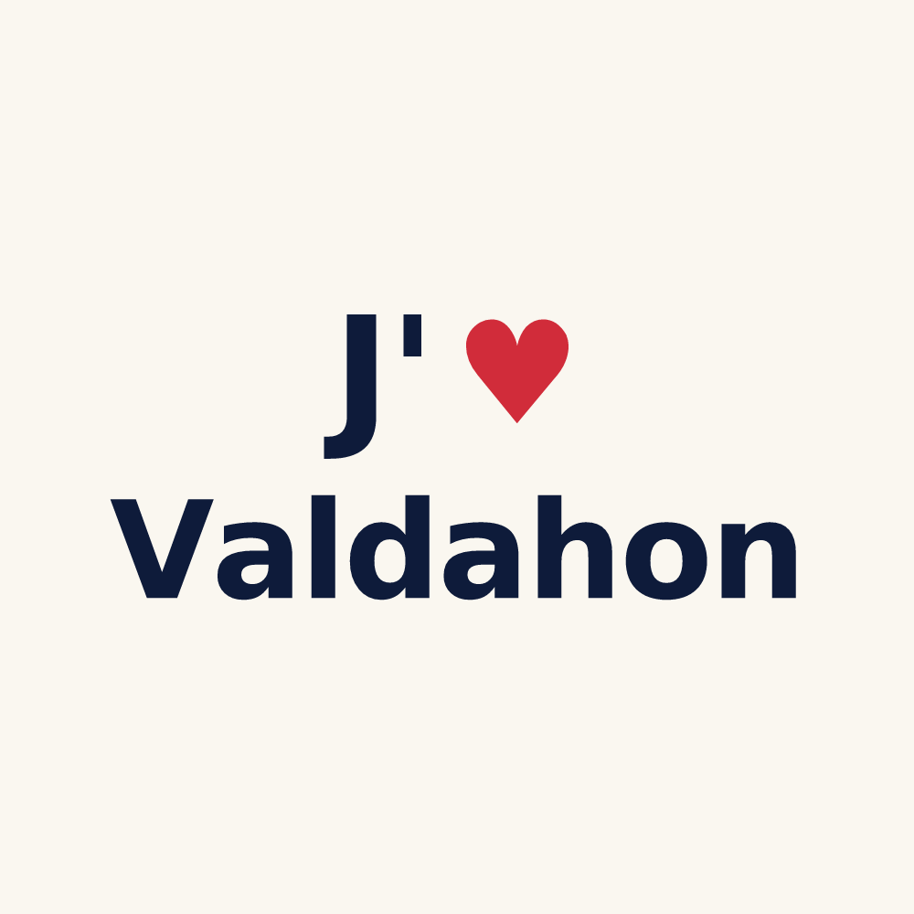 Tasse personnalisée Valdahon — design J'aime Valdahon