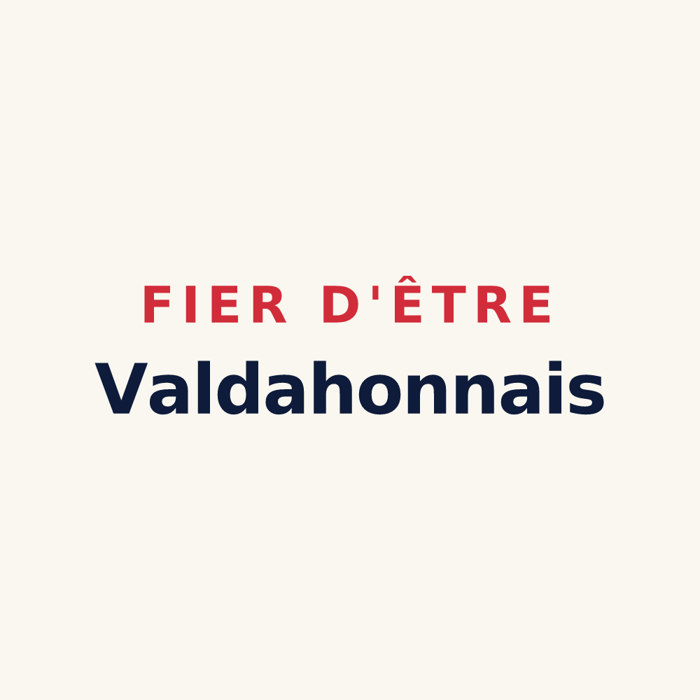 Tasse « Fier d'être Valdahonnais » — design pour Valdahon